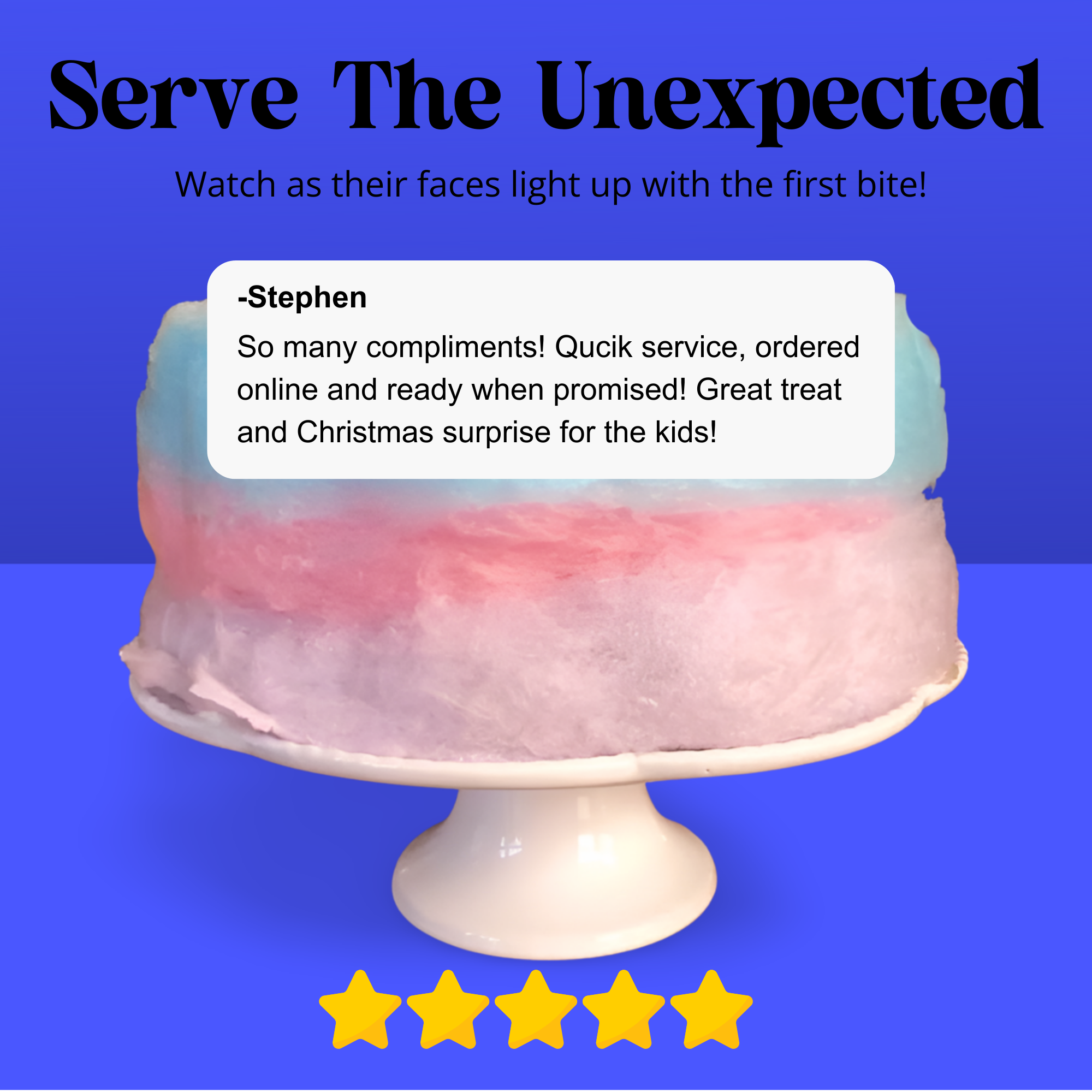 Ottawa Cotton Candy Cake