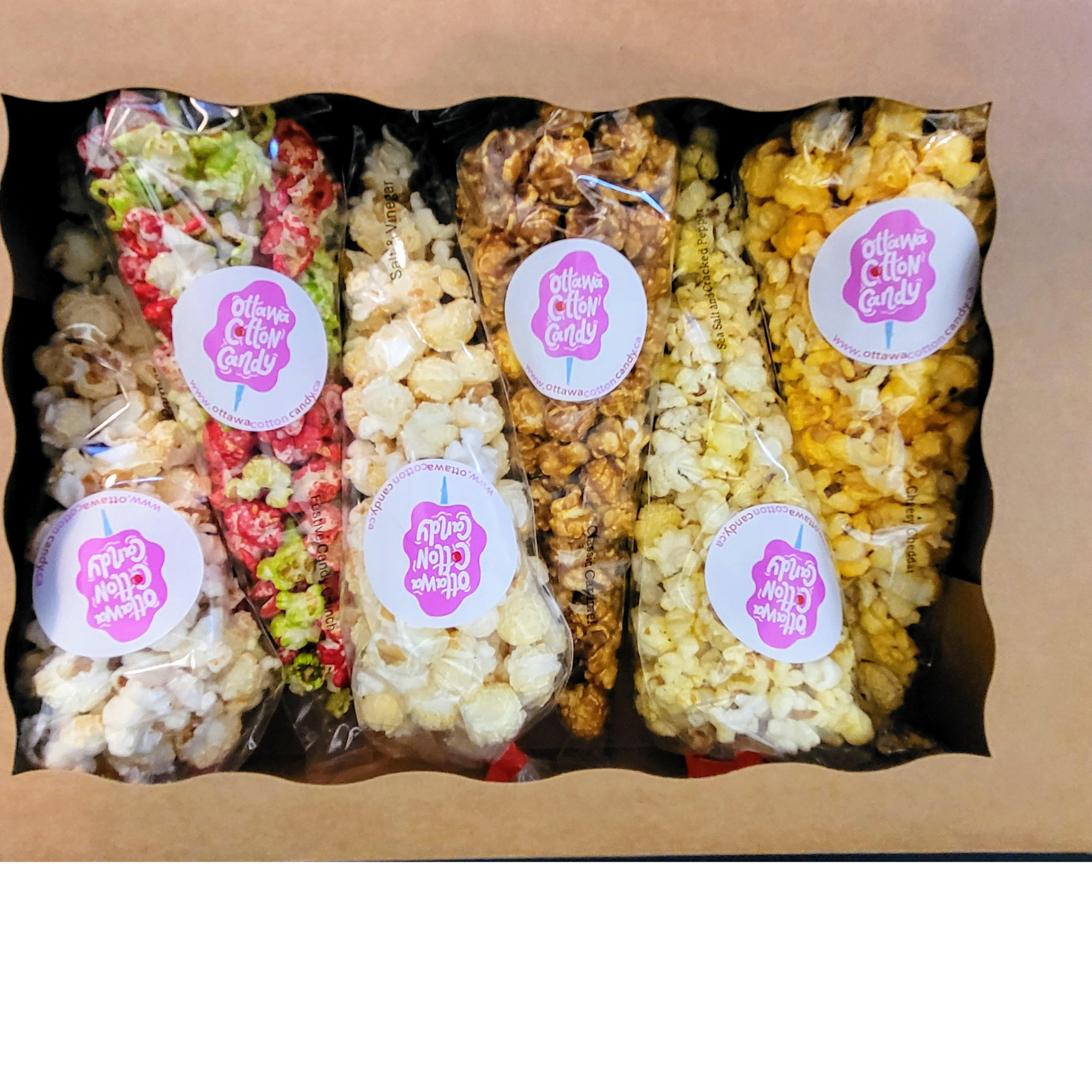 Gourmet Popcorn Sampler Gift Box